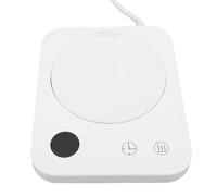 Asixxsix Chauffe-tasse électrique pour Bureau, avec 4 Réglages de Température et Arrêt Automatique, chauffe-café, Chauffe-eau, Chauffe-lait, Chauffe-boisson, thé (EU)