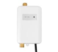 Asixxsix Chauffeur d'eau sans réservoir 3000W, Prouve d'eau IPX4 sous chauffe-eau d'évier, Chauffeur d'eau à économie d'énergie G1/2 Port pour RV Cuisine Appartement Salle de bains (Plug UE 220V)