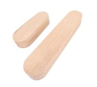 Asixxsix Clapper de Tailleur, Double Rainure, stabilité en Bois Lourd, Deux Tailles, 7 Pouces et 12 Pouces, Clapet de Couture en Bois pour le Matelassage avec 2 Pièces pour le Quilting, le Repassage,