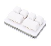 Asixxsix Clavier de Programmation Macro, Clavier Mécanique à 6 Touches avec rétro-éclairé RVB et Commutateur à Chaud de Type C Câblé Clavier personnalisé pour la Conception de Musiqu