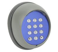 Asixxsix Clavier sans Fil, Clavier de Porte D'entrée de Code Automatique sans Fil pour Ouvre-Porte Automatique Clavier de Sécurité sans Fil Panneau D'opérateur de Porte à Distance avec Accessoires