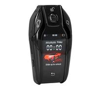 Asixxsix Clé de Voture à Distance Intelligence, Écran Tactile LCD, Clé Intelligence Universelle pour Les Modèles de Bouton d'Arrêt du Moir de Voiture, de Télécommande de Voiture (BLACK)
