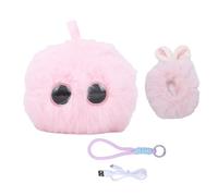 Asixxsix Compagnon Robot de Bureau AI, Dialogue Intelligent, Interaction Vocale en Temps Réel, Robot Interactif en Peluche pour Animaux de Compagnie, Robots Compagnons émotionnels (Rosé (Dimanche))