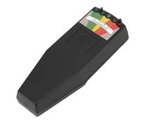 Asixxsix Comptère Geiger Détecteur de Rayonnement Nucléaire, Monite de Rayonnation Portable avec Indicateur Lumineux, Alarme, Opération Facile, Comptère de Rayonnation Portable (BLACK)
