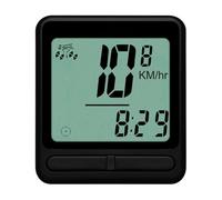 Asixxsix Compteur de Vélo, Ordinateur de Vélo 24 Fonctions, Compteur de Vitesse avec Rétroéclairage Automatique, Compteur Kilométrique étanche pour Vélos de Route de Montagne (Filaire)