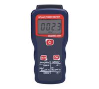 Asixxsix Compteur d'énergie solaire, compteur numérique d'irradiance solaire, compteur solaire numérique pour expériences physiques et optiques en météorologie