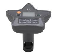 Asixxsix Compteur d'oxygène dissous numérique, Testeur portable DO avec écran LED, Capteur de température intégré, pour Aquarium étang rivière, Gamme de 0,0-20,0 Mg/L