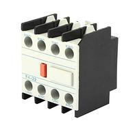 Asixxsix Contacteur CA Auxiliaire LADN22 F4-22 2 NO 2 NC - Léger, pour Contacteur CA CJX2