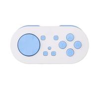 Asixxsix Contrôleur Portable pour Commutateur, Mini Contrôleur sans Fil Bluetooth de la Taille D'un Porte-clés avec 14 Modes D'éclairage RVB Cool pour Commutateur, Gagne Android OS IOS