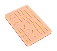 Asixxsix Coussin de Suture D'entraînement, Modèle de Suture en Silicone Léger pour la Formation des Chirurgiens, des Dentistes et des étudiants