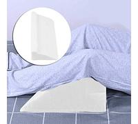 Asixxsix Coussin Triangulaire Doux pour la Peau pour Soulager la Douleur, Coussin D'allaitement en éponge pour les Patients Souffrant de Traumatismes Locaux, 50 X 25 X 15 Cm, Blanc (WHITE)