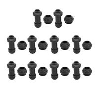 Asixxsix Couvercle Anti-poussière d'étrier de Frein à Disque, Couvercle Anti-poussière de Pompe de Frein à Disque élastique Long Court de Haute Précision pour Moto