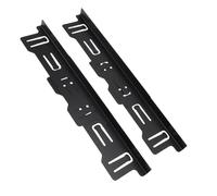 Asixxsix Couvercle de Comptoir de Cuisinière Réglable en Acier Inoxydable, Résistant à la Chaleur de 35 à 70 Cm, avec Conception Rétractable pour le Remplissage de Cuisinière de Cuisine (BLACK)