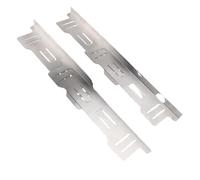 Asixxsix Couvercle de Comptoir de Cuisinière Réglable en Acier Inoxydable, Résistant à la Chaleur de 35 à 70 Cm, avec Conception Rétractable pour le Remplissage de Cuisinière de Cuisine (SILVER)