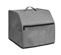 Asixxsix Couvre-Machine à Coudre avec Poches de Rangement, 12,4 X 11,4 X 11,2 Pouces en Tissu Oxford Machine à Coudre Couverture de Poussière Compatible avec la Plupart