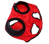 Asixxsix Couvre Oculaire à Cheval, Masque de Course en Polyester Haut en élastique pour Les Chevaux, la Couleur Rouge Améliore la Mise au Point, avec Un Ajustement Respirant