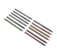 Asixxsix Crayons de Couleur sans Bois, Crayons Aquarelle Vibrants Cinq Fois de Couleur, Ensemble de 12 de Solubles dans l'eau pour les écoles, les Bureaux et les Artistes (Tapez 2)