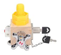 Asixxsix Cube animé, Jouet de Voyage Sensoriel, en Bois et en Métal, Jouets Éducatifs Montessori pour Lesfants et Les Tout-Petits de 1, 2 et 3 Ans, pour Les Bébés de 18 à 36 Mois.