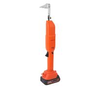 Asixxsix Cultivateur de Barre sans Fil, 24V 2500 TR/Min Mini Rototiller électrique avec des Largeurs de Tir d'herbe de 3 Cm à 10 Cm, Comprend Une Batterie et Un Chargeur de 1,5h (Prise UE)