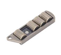 Asixxsix Curseur de Poisson-Pois, Portable anxiété de Stress Relief en Métal, Pendentif Curseur Magnétique, de Push ADHD Adulte pour Les Toys de Bureau de Bureau de pour , Père, Mari (Gold)