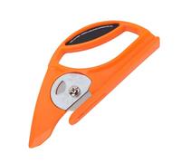 Asixxsix Cutter Rotatif, Lame en Acier Inoxydable de 45 Mm avec Poignée Ergonomique et Base Robuste pour Couper Tapis, Papier Peint, Carton, Cuir