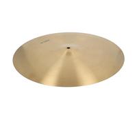 Asixxsix Cymbale Crash, Cymbale à Tambour Bright Sound Brass de 16 Pouces avec Attrait Esthétique pour les Sessions de Batterie et les Amateurs de Musique (18 pouces)