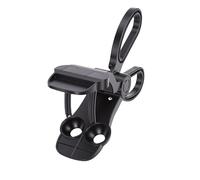 Asixxsix Dénoyauteur de Cerises, Outil de Dénoyautage de Cerises à Double Ouverture, Outil Portable pour Enlever les Noyaux de, D'élimination des Graines de pour (BLACK)