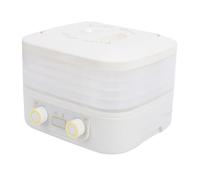 Asixxsix Déshydrateur alimentaire, 160 W, 5 couches, minuterie réglable, contrôle de la température, plateaux amovibles, électrique, pour viande séchée, fruits, herbes, légumes. (Prise UE 220V)
