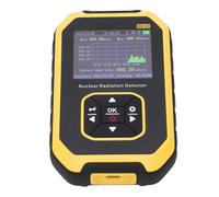 Asixxsix Détecteur de Radiation Compteur Geiger, Compteur Numérique en | Rayons X, CT, carrelage, détection de métaux alimentaires en marbre, boîtier ABS, rechargeable