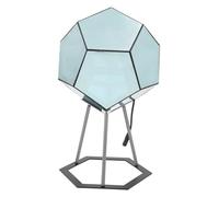 Asixxsix Dodecaèdre Lampe de Jeu à Couleur Réglable Rgbw LED Lampe de Table Colorée Unique Changeante d'ambiance pour Chambre à Couchette, Salle de Jeu, Décoration