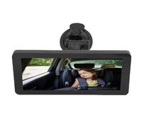 Asixxsix Double Caméra de Voiture pour bébé, Moniteur à écran partagé HD 1080P Rotatif à 360° de 6,86 Pouces avec Vision Nocturne IR, alimenté par USB, pour Jumeaux et Frères et Sœurs