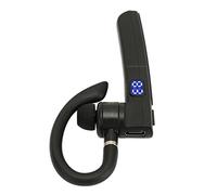 Asixxsix Écouteur Mains Libres IPX7 Commande Vocale étanche pour Les Entraînements de Gymnastique Noir X6 écouteur sans Fil