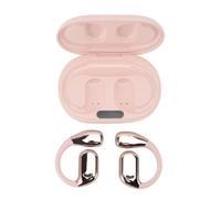 Asixxsix Écouteurs de Traduction IA en Temps réel, Précision de 98% - 144 Langues Écouteurs traducteurs 10 Termes Techniques Bluetooth Bluetooth 5.49 (Rosâtre)