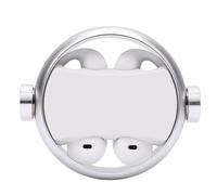 Asixxsix Écouteurs sans Fil 2 en 1 à Clamp/Holder sur Oreille Ouverte Bluetooth 5.3 IPX5 étanche avec 140 Heures de Lecture pour Le Sport, la Course à Pied, l'entraînement, la Salle de Sport (White)