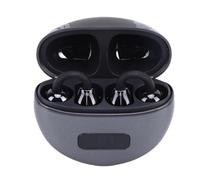 Asixxsix Écouteurs sans Fil Bluetooth 5.49 avec Micro Antibruit, Contrôle Tactile, 8 Heures de Lecture, écouteurs Bluetooth étanches, Antibruit avec pour la Course à Pied et l'entraînement (Black)