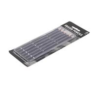 Asixxsix Ensemble de Crayons Gomme pour les Artistes, 6 Stylos Gomme à Croquis en Bois pour des Dessins au Fusain, Effacement Professionnel de Petits Details ou Ajout de Reflets pour les Croques