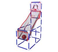 Asixxsix Ensemble de Jeu de Basket-Ball d' pour Enfants, Mini Cerceau de Basket-Ball Intérieur et Extérieur avec Pompe à Air à 4 Balles, Jouet de Sport Facile à Installer, Cadeaux pour Garçons,