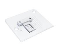 Asixxsix Ensemble plaque à aiguille et guide d'entraînement pour machine à coudre for singer 1408, plaque à aiguille de rechange en acier inoxydable pour Feiyue 510, Butterfly 8190