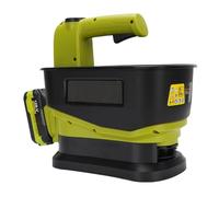 Asixxsix Épandeur à Main électrique, 1000-1700 TR/Min Épandeur D'engrais Rechargeable à Piles, épandeur électrique à Faible Bruit 87dB pour Semer, Nourrir, Désherbader