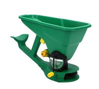 Asixxsix Épandeur D'engrais à Manivelle de 2 L, épandeur Portatif à 5 Vitesses Réglables, de Graines d'herbe Portable pour Pelouse, Jardin, Cours, Allées, Petites Fermes