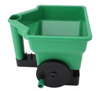 Asixxsix Épandeur portatif, épandeur de graines d'herbe léger de 3 L, épandage précis, économie de Travail, Utilisation multifonctionnelle, épandeur électrique portatif