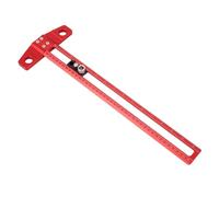 Asixxsix Équerre en T,règle de marquage double avec guide de perçage interchangeable,règle d'architecte en aluminium pour le dessin technique,l'architecture,l'ingénierie et les arts