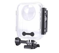 Asixxsix Étui de Plongée pour 360, 45 M 147 Pieds, Boîtier de Plongée étanche sous-Marin, Coque de Protection avec Support et Capuchon D'objectif en Silicone pour Accessoires de Caméra