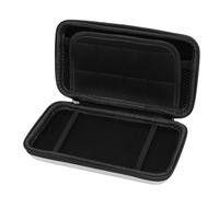 Asixxsix Étui de Transport pour New 2DS XL 2DS LL New 3DS 3DS, Pochette de Voyage à Coque Rigide de Protection avec 8 Emplacements pour Cartouches de Jeu, Extérieur en PU Résistant à (SILVER)