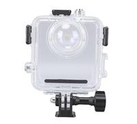 Asixxsix Étui étanche pour Caméra d'action MAX2, Coque de Boîtier de Plongée sous Marine avec Inserts Anti buée pour Plongée sous Marine à 50 M, en Apnée, Surf