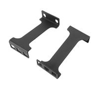 Asixxsix Extension de Profondeur de Rack de Serveur 1U, Kit D'adaptateur de Montage en Rack encastré de 4 Pouces de Profondeur avec Alliage D'aluminium Léger, pour équipement monté en