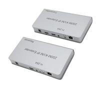 Asixxsix Extension KVM HDMI sur Ethernet, sur Câble CAT6/7, Vidéo 1080p sans Perte, sans Latence jusqu'à 660 Pieds, Extension de Webcam KVM pour Jeux, Centres de Données (Prise UE)