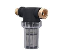 Asixxsix Filtre à Eau D'entrée de Nettoyeur Haute Pression, Préfiltre à Sédiments Efficace pour Tuyau D'arrosage pour Toute la Maison, écran Filtrant de 3/4 Pouces, pour Usage Domestique