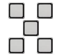 Asixxsix Filtre à Poussière de Ventilateur, 5 Pièces Filtre à Poussière de Refroidaillage de Châssis Pc Professionnel Camegnétique Grille de Couverture en Maille de