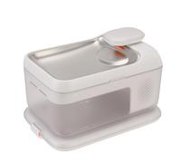 Asixxsix Fontaine à Eau sans Fil pour Chat, Distributeur d'eau Rechargeable de 4,5 litres avec Batterie 6000mAh et débit d'eau Doux, pour Grands Chiens et Chats, Facile à Utiliser